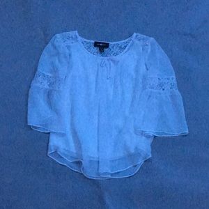 White lace blouse for kids